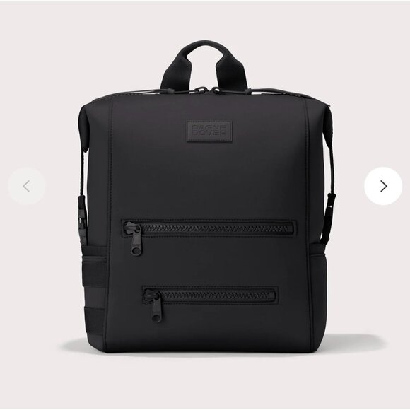 Dagne Dover Indi Diaper‎ Backpack Black Neoprene new without tag unisex modern main image 15